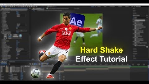 How To Make A Hard Shake Effect │After Effects Tutorial
