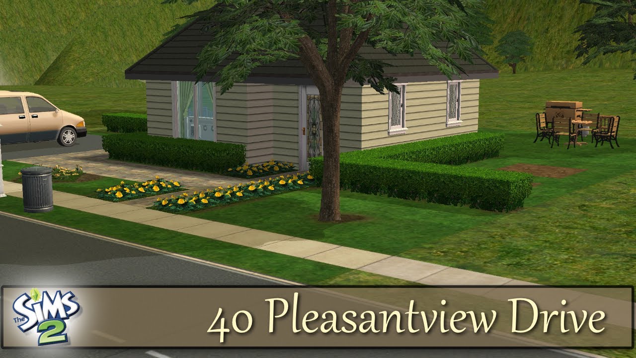 40 Pleasantview Drive | The Sims 2 Speed Build (Tiny Home)