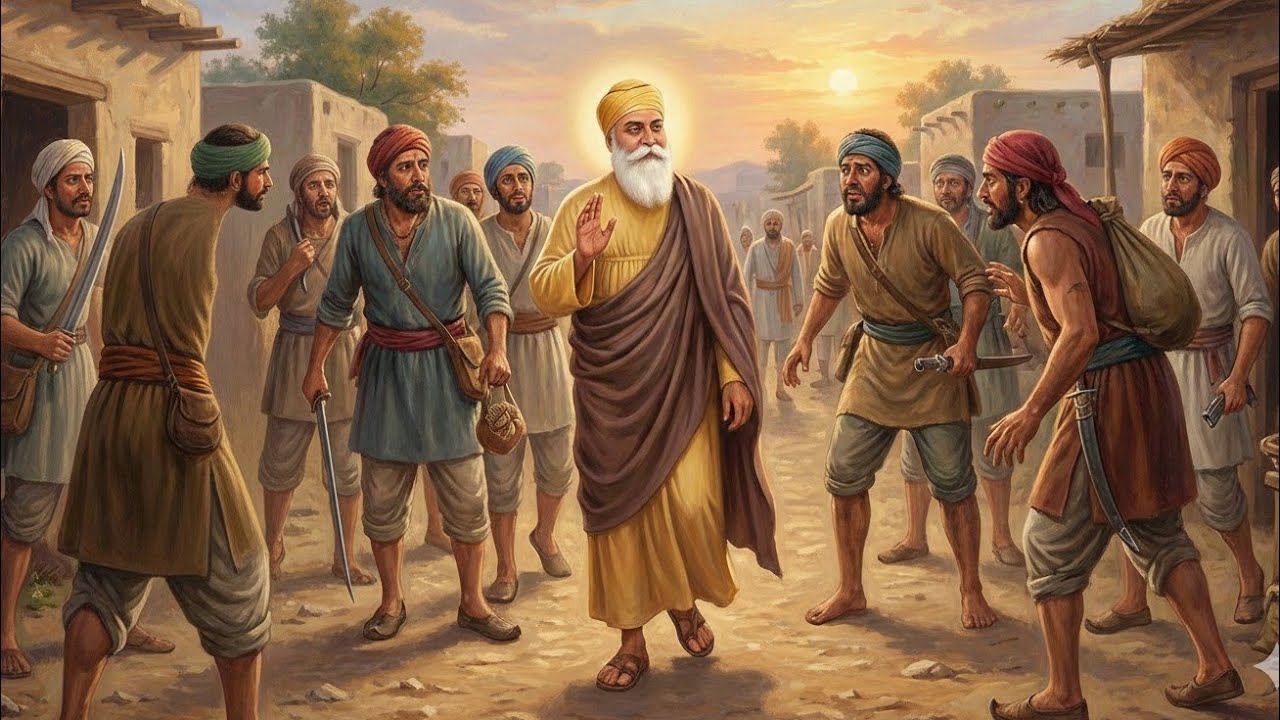 ਜਦੋਂ ਗੁਰੂ ਨਾਨਕ ਦੇਵ ਜੀ ਨੂੰ ਰੁਹੇਲ ਖੰਡ ਦੇ ਲੋਕਾਂ ਨੇ ਕੈਦ ਕੀਤਾ Guru Nanak Sakshi ਗੁਰੂ ਨਾਨਕ ਸਾਖੀ