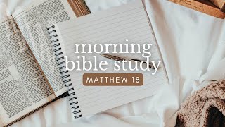 Bible Study on Matthew 18: How to deal with conflict