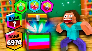 NEW ALL EPISODE RANK BRAWL STARS LVL in Monster School Herobrine and Zombie in Minecraft Animation