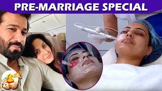 Kamya Punjabi And Shalabh Dang Before Marriage Bridal Treatment For Skin | Telly Reporter