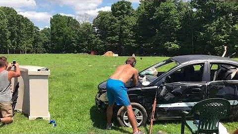 10 lbs of Tannerite vs Refrigerator