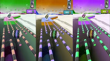 Going Balls : 3x Speed Run Mobile Gameplay Walkthrough iOS, Android Ball Colors Run (Part 111)