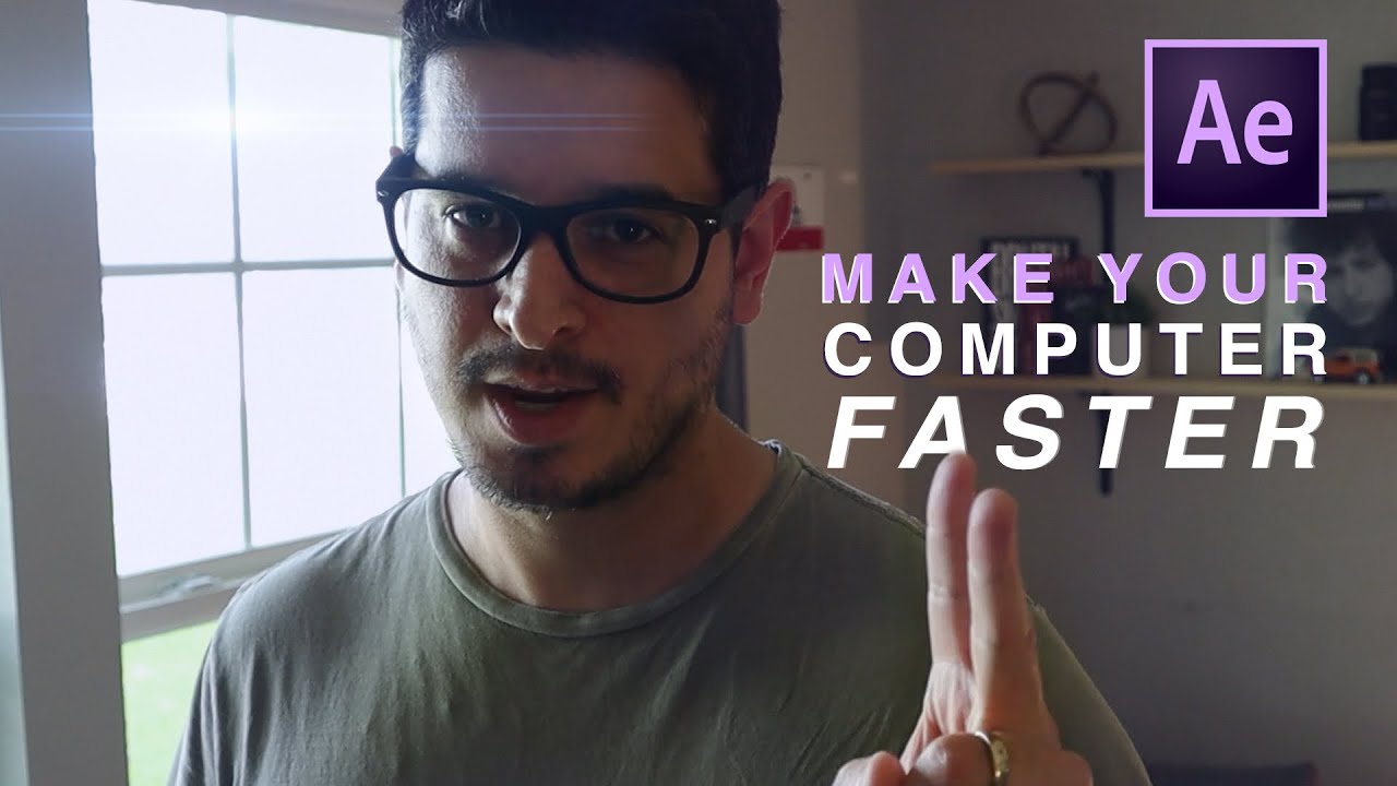 Cleaning your After Effects CACHE for a faster-running computer. No more annoying warnings!