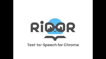 Riddr - Text to speech for Chrome