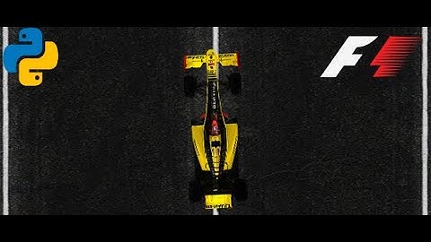F1 RACE ROAD GAME IN PYTHON WITH SOURCE CODE