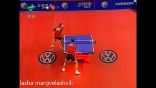 Wang Liqin vs Patrick Chila (China Open 2005)