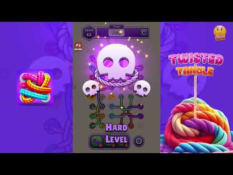 Twisted Tangle - Level 65 - Gameplay walkthrough