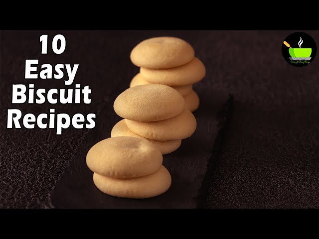 10 Easy Homemade Biscuits| Basic Biscuits | Homemade Biscuits Recipe | How To Make Homemade Biscuits | She Cooks