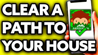 How To Clear a Path to Your House in Sneaky Sasquatch (EASY!)