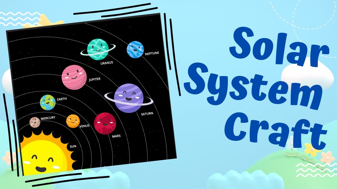 Easy Solar System Craft for Kids | DIY Planet Model Activity