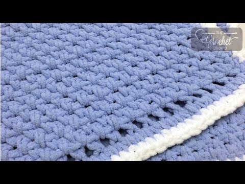 Crochet Beginners Baby Blanket - YouTube