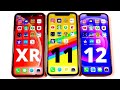 iPhone XR vs iPhone 11 vs iPhone 12 Speed Test!