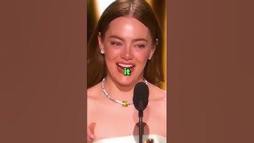 When Emma Stone Quoted TAYLOR SWIFT song 👑