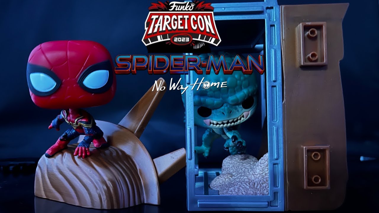 Targetcon Funko Pop Spider-man No way home Final Battle series Spiderman  and lizard review