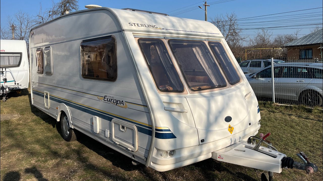 (Prezentare Rulota) Swift Sterling Europa 500, 2 zone 6 locuri Baterie Boiler gaz 0745811281