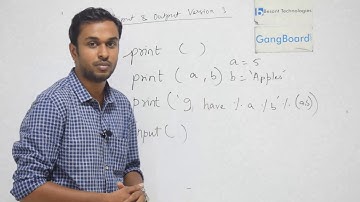 Python Version 3 -  Input And Output  in Tamil | Python Tutorial For Beginners