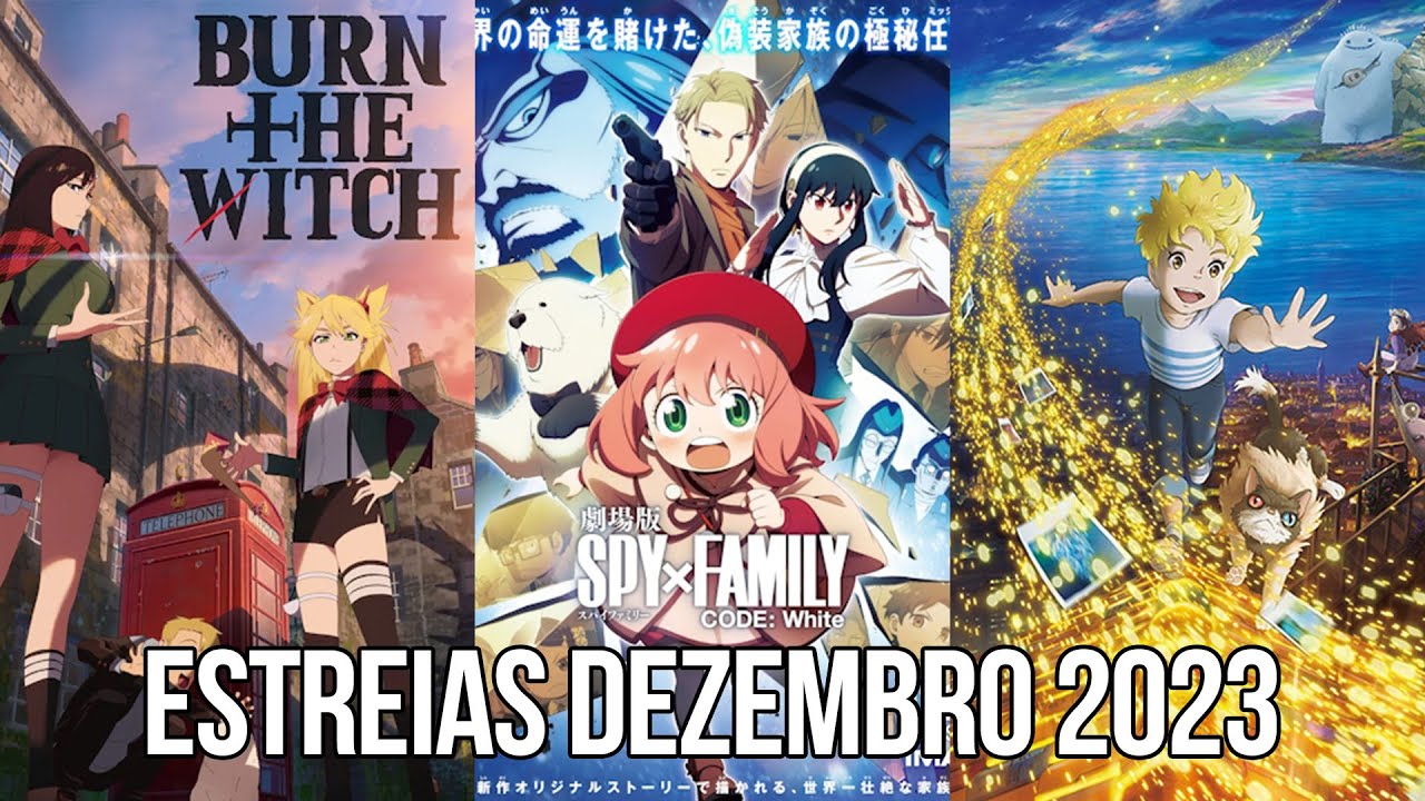 GUIA DE ESTREIAS ANIME DE DEZEMBRO DE 2023 