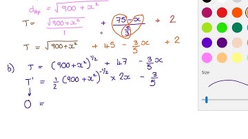 Grade 12 Applications of Derivatives - Topic 4  - Optimisation