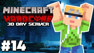 TIMMYS POO HEAD - Minecraft 30 Day Hardcore SMP #14