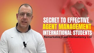 The SECRET to Effective Agent Management for International Students