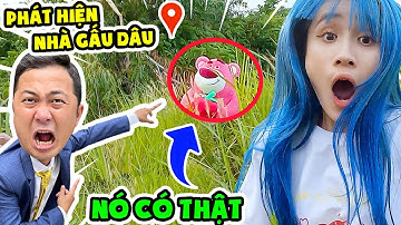 Thử Thách Đi Tìm Nhà Gấu Dâu Ngoài Đời Thực - Vê Vê Channel