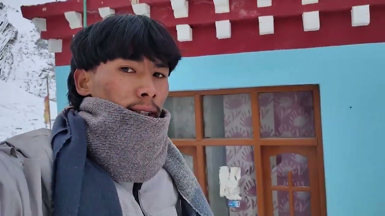 winter game in Spiti Da-chang,,,   pin valley #vlog #spitiwintergame,,,, 