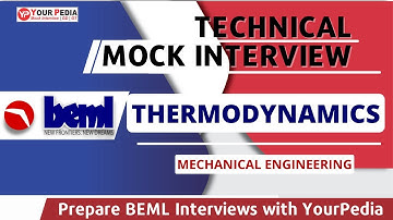 BEML | Thermodynamics Mock Interview | ME | BEML Interview preparation & guidance YourPedia