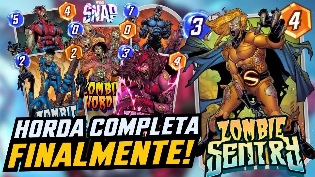 ZOMBIE SENTRY FINALMENTE CHEGOU! | Marvel Snap