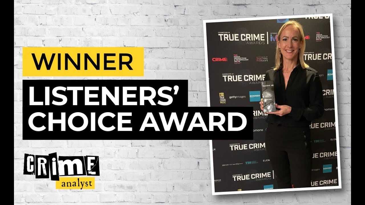 WOW! I WON LISTENERS' CHOICE TRUECRIME AWARD! WOW! I WON LISTENERS' CHOICE TRUECRIME AWARD!