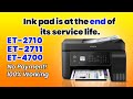 Fix Epson ET-4700 Error E-11 | Ink Pad is at the End of Its Service Life Solution
