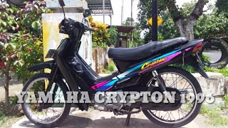 Restorasi Cat Cover Body YAMAHA CRYPTON Super Black.
