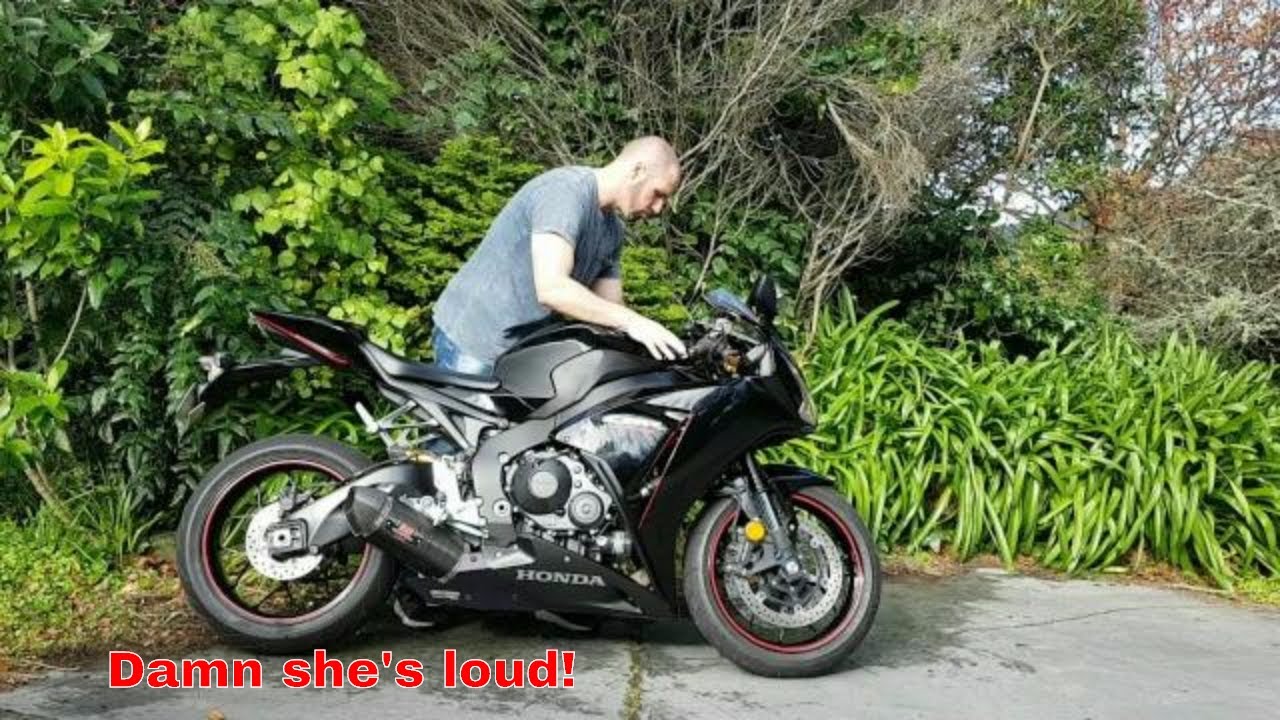 2015 Honda CBR1000RR Yoshimura Exhaust Sound