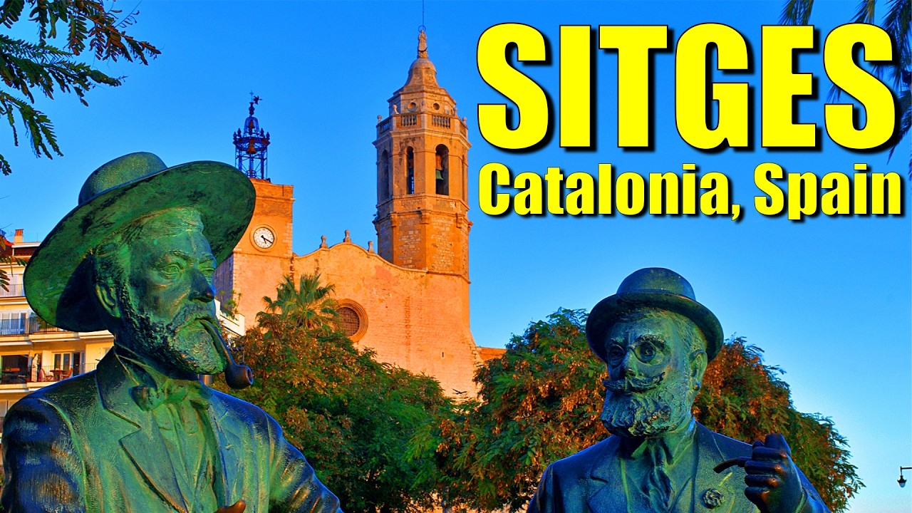 Sitges, Spain | Mediterranean History, Beaches & Art in Catalonia | ExplorerVacations 4K HDR