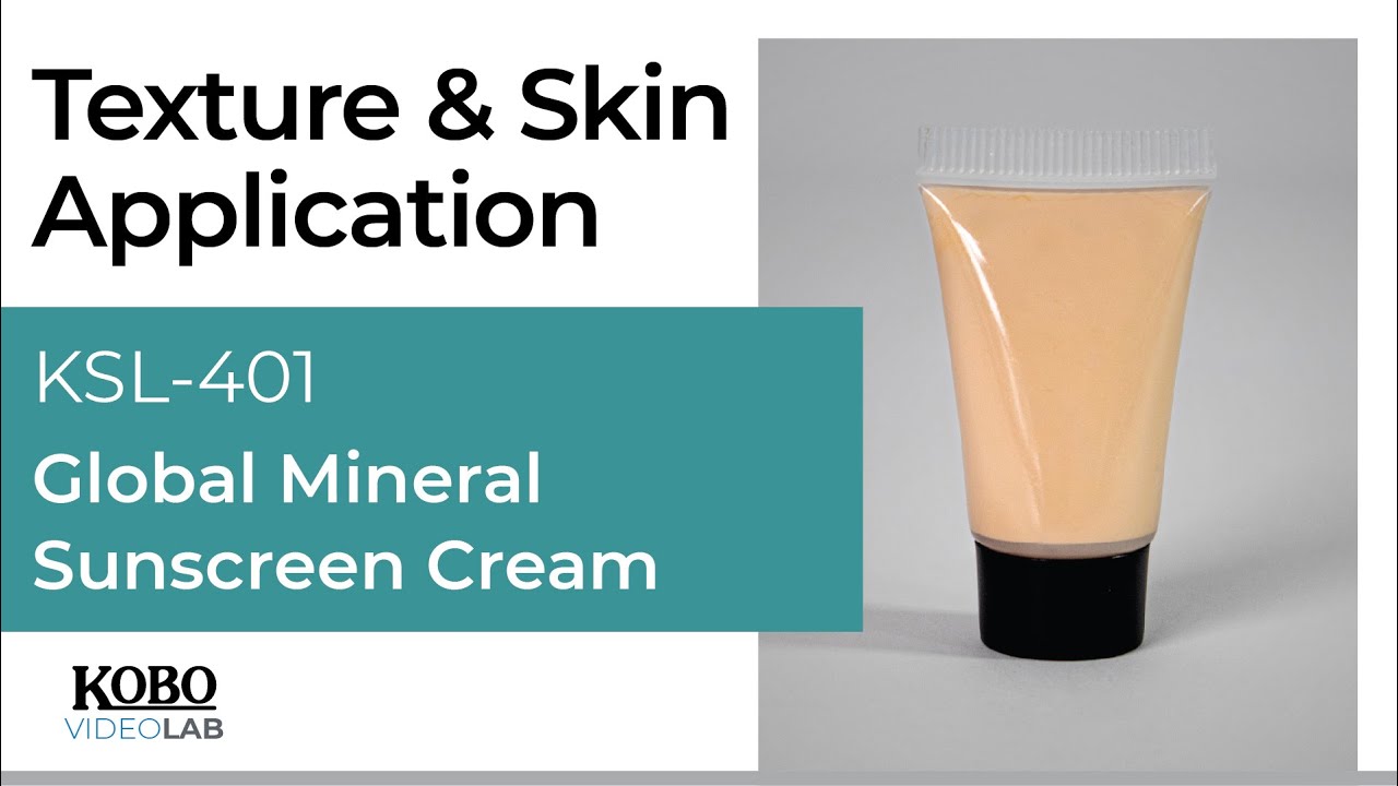 KSL-401 - Global Mineral Sunscreen Cream