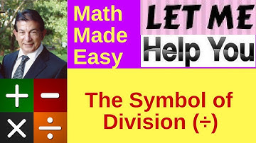 The Symbol of Division