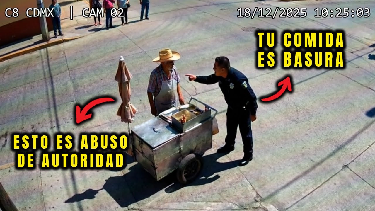 Policía Destruye Puesto de Tacos, Termina en la Cárcel en 1 Hora!
