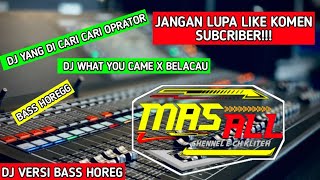 DJ WHAT YOU CAME X BELACAU // BASS BANTENG//COCOK BUAT CEK SOUND