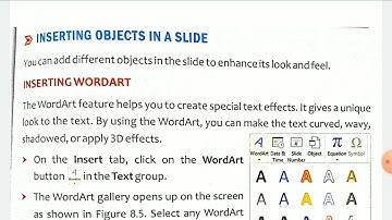 4TH COMPUTER CH-8 WORKING WITH SLIDES VIDEO-4