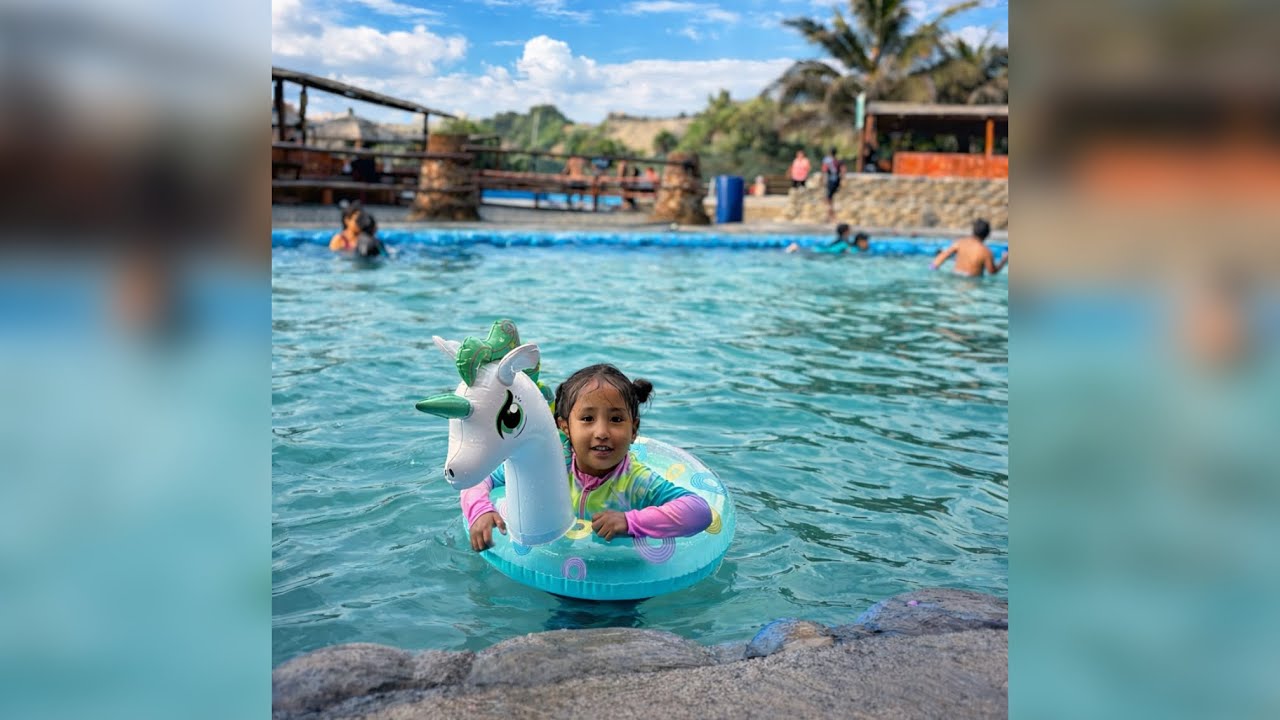 Tarde de piscina full Diversión 🤗🥳😃😊