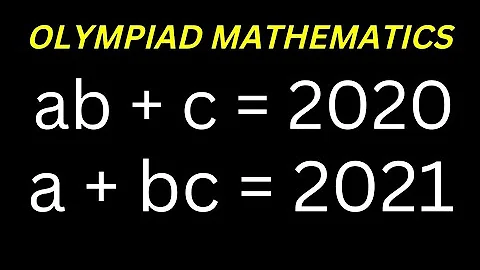 👍Math Olympiad Problem | Integer Solutions | You Should Know This Trick!!!