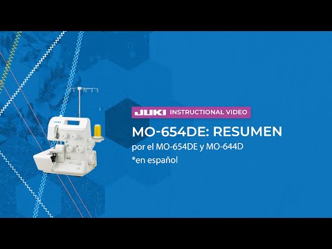 JUKI MO-654DE Resumen en Español