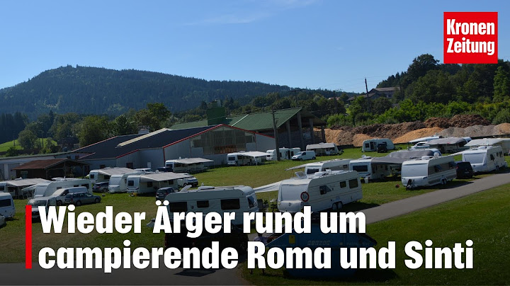 Ärger im Flachgau: Campierende Roma und Sinti sorgen für Probleme