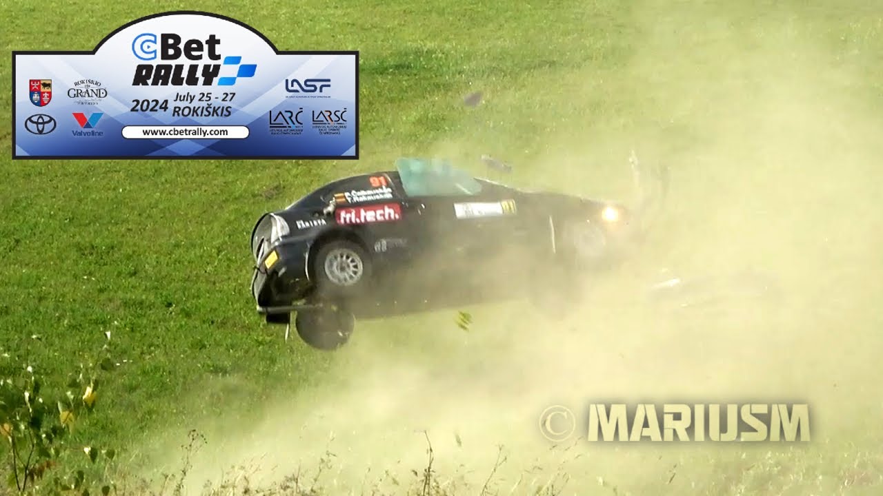 CBet Rally Rokiškis 2024 | Crashes | Mistakes | Jumps |