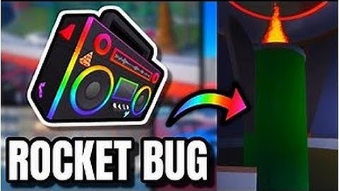 i really thought i could get ricks boombox... (glitched rocket moment)