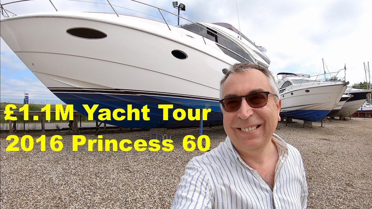 £1.1M Yacht Tour : 2016 Princess 60