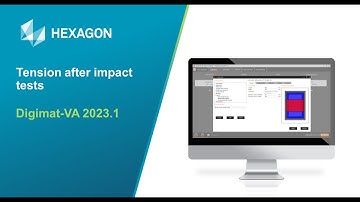 Tension after impact tests in Digimat-VA