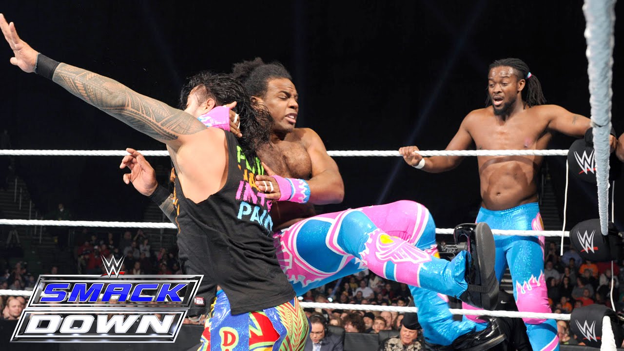 Dolph Ziggler & The Usos vs. The New Day: SmackDown, Jan. 21, 2016