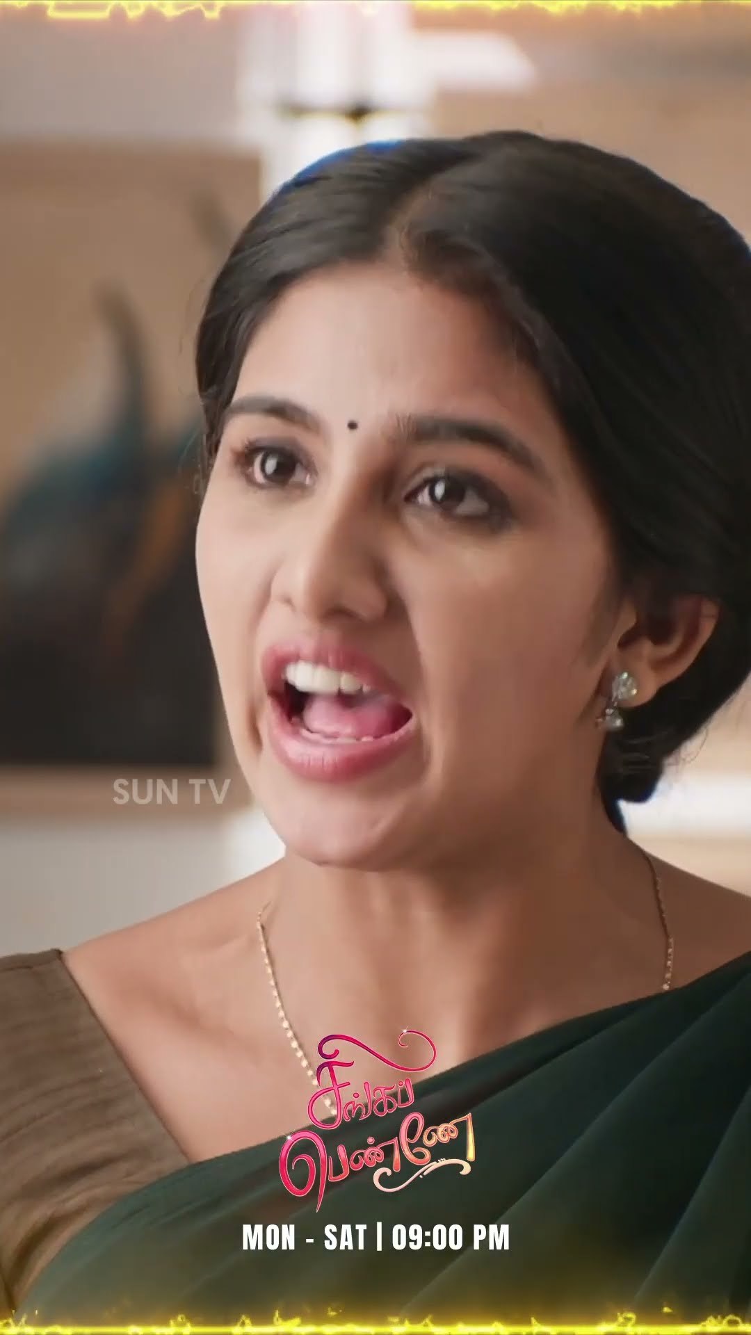 மகேஷ் எடுக்கப்போகும் முடிவு! சிங்கப்பெண்ணே  | திங்கள் - சனி | 9 PM #SunTV #Singappenne #shorts
